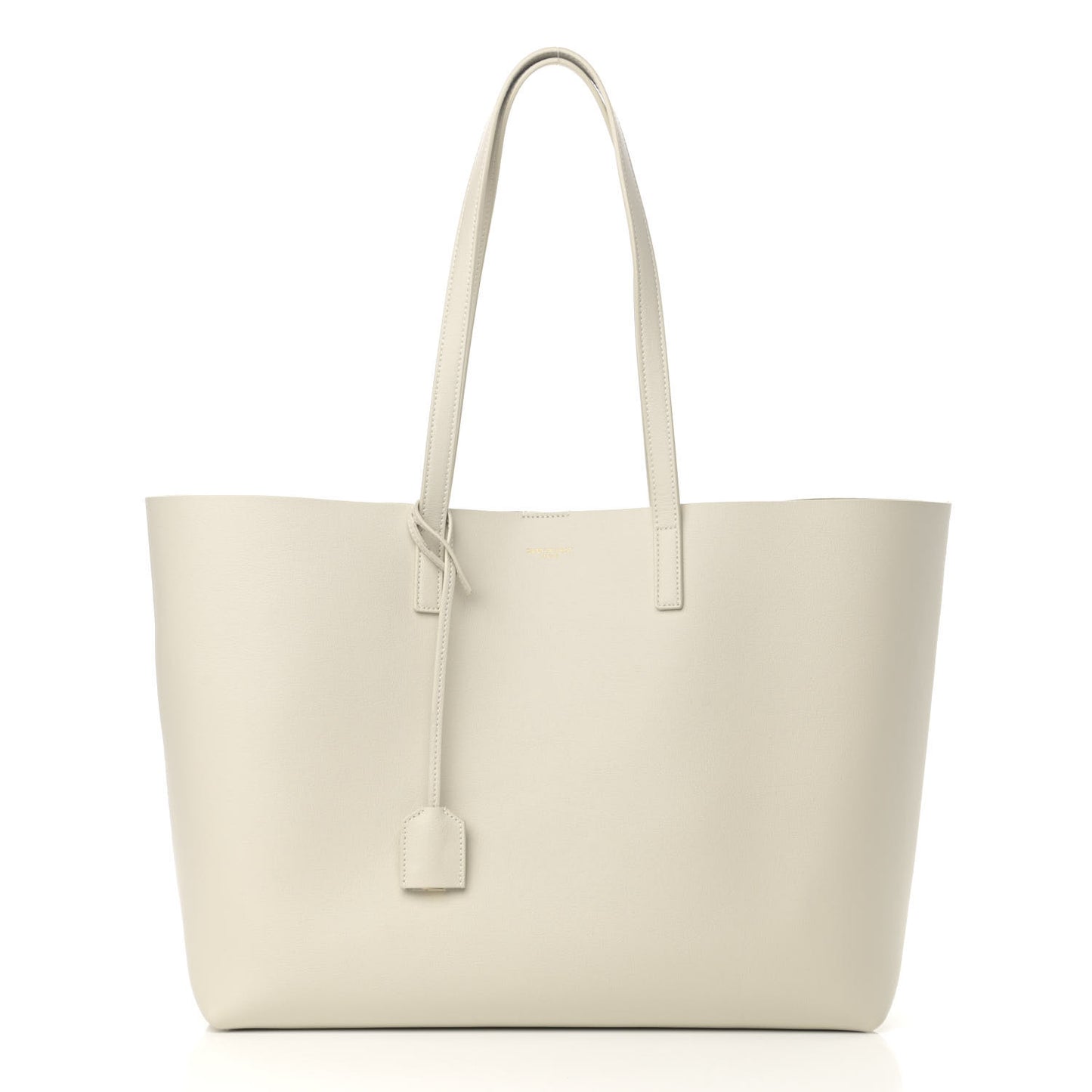 Calfskin Large Shopping Tote Porcellana