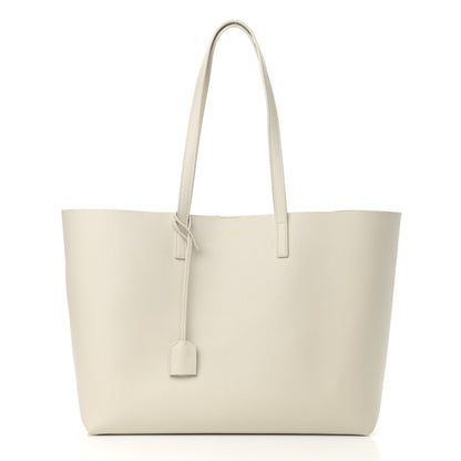 Saint Laurent Calfskin Large Shopping Tote Porcellana 3 of 12