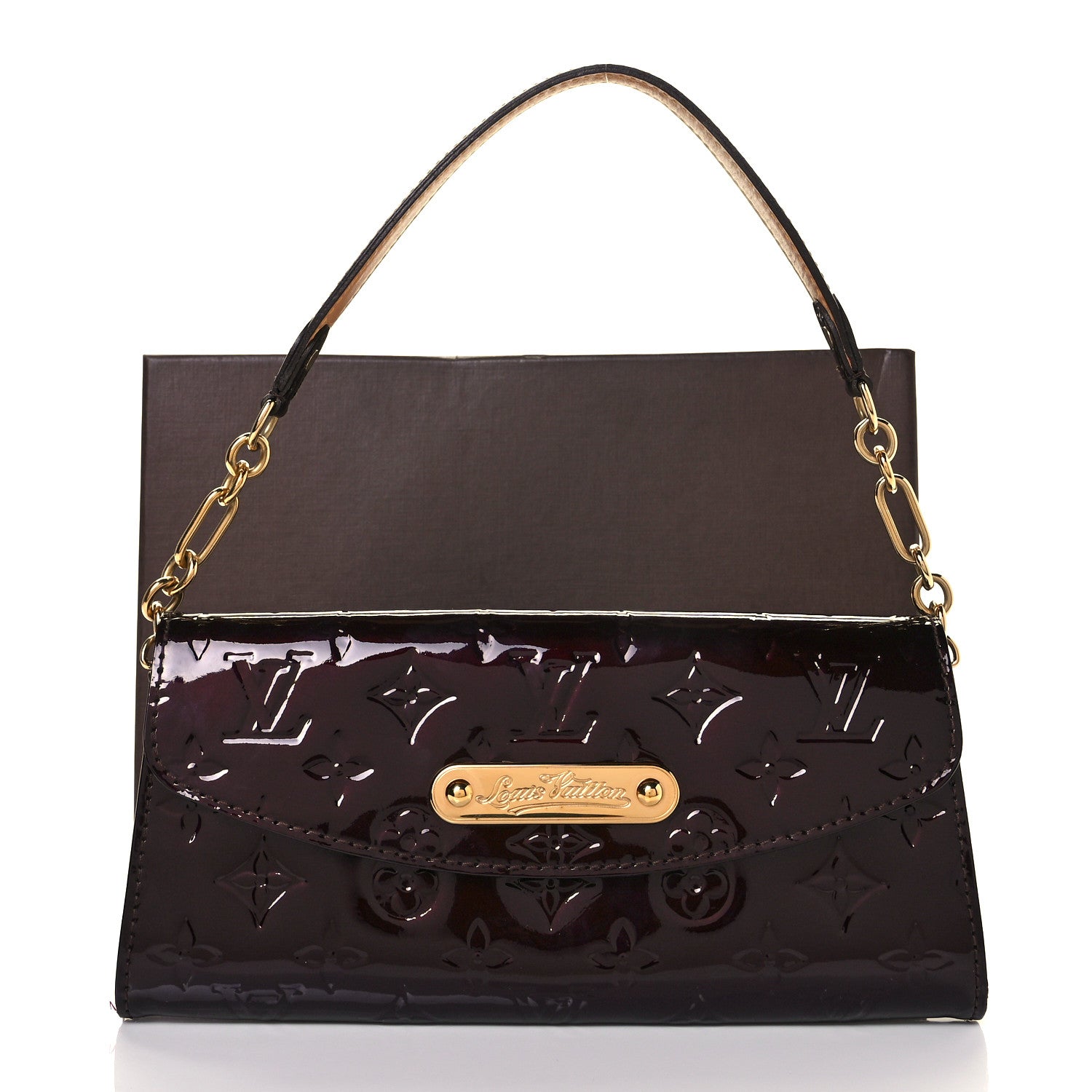 Louis Vuitton Vernis Sunset Boulevard Amarante 9 of 9