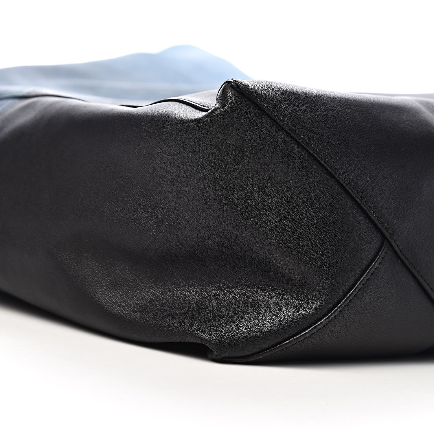Celine Lambskin Vertical Bi-Cabas Petrol Black 15 of 18