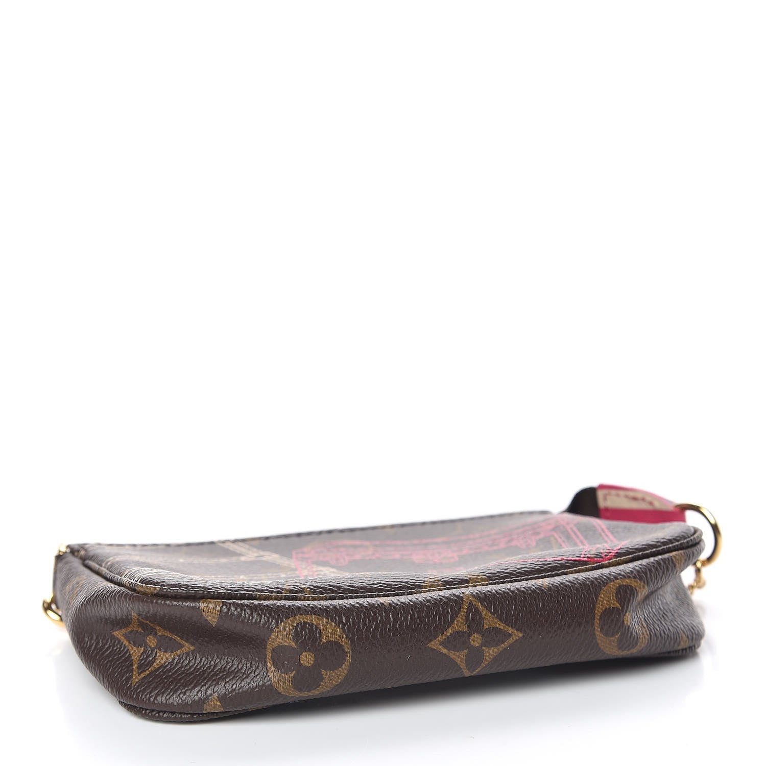 Louis Vuitton Monogram 2014 Christmas Animation Mini Pochette Accessories 4 of 8