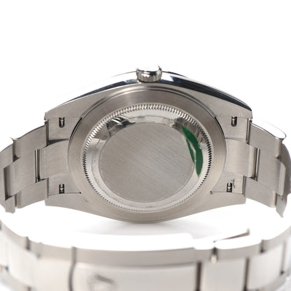 Rolex Stainless Steel 18K White Gold 41mm Oyster Perpetual Datejust Watch Slate 126334 4 of 6