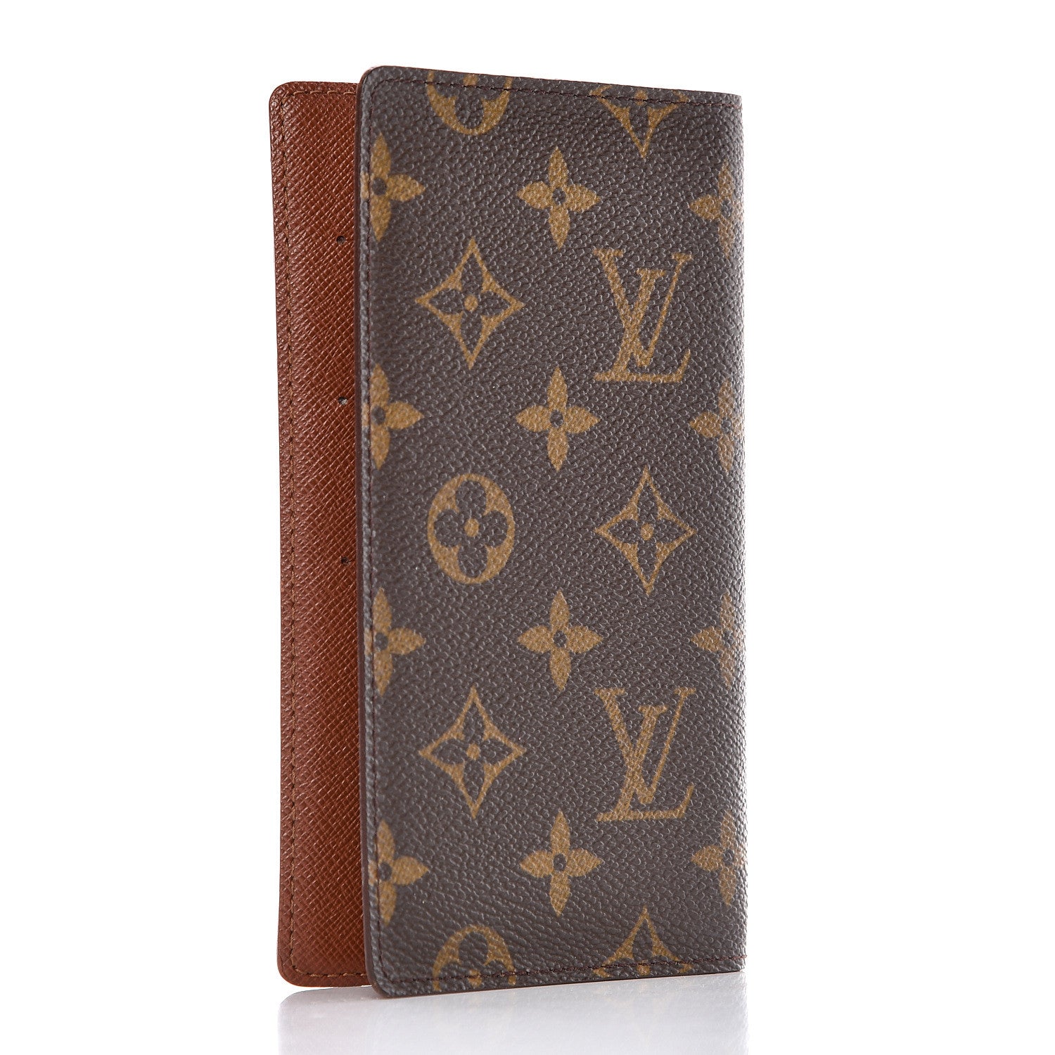 Louis Vuitton Monogram Checkbook Holder Case Wallet 3 of 10
