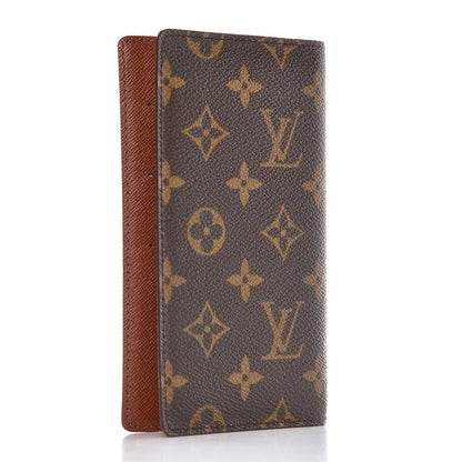 Louis Vuitton Monogram Checkbook Holder Case Wallet 3 of 10