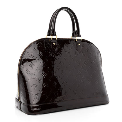 Louis Vuitton Vernis Alma GM Amarante 3 of 10