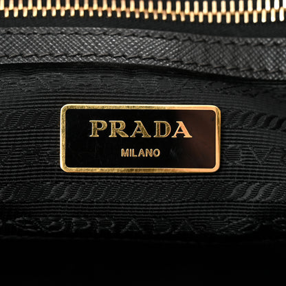 Prada Saffiano Large Galleria Double Zip Tote Black 6 of 16
