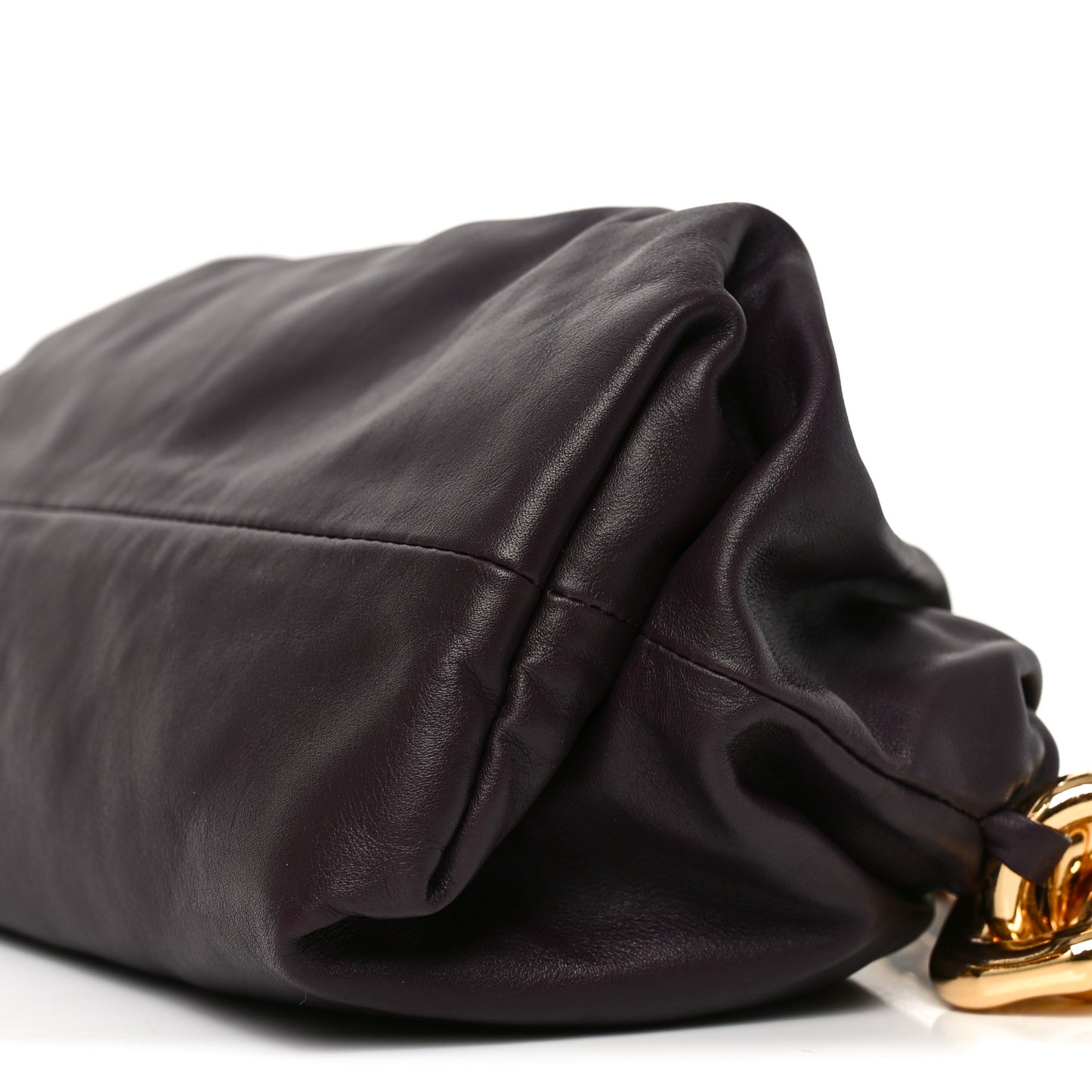 Calfskin The Pouch Chain Grape