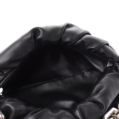 Bottega Veneta Calfskin The Pouch Chain Black 5 of 11