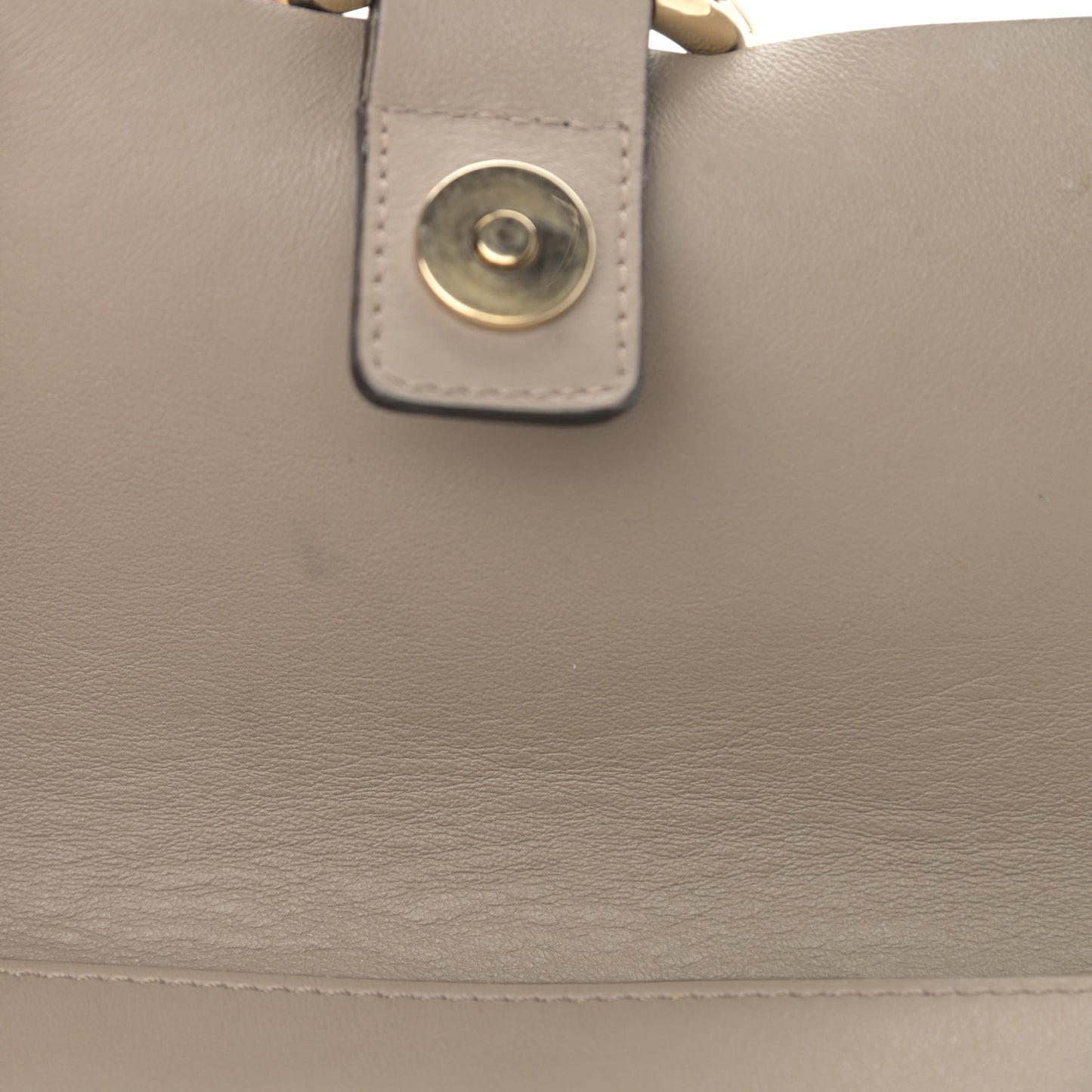 Suede Calfskin Small Faye Shoulder Bag Motty Grey