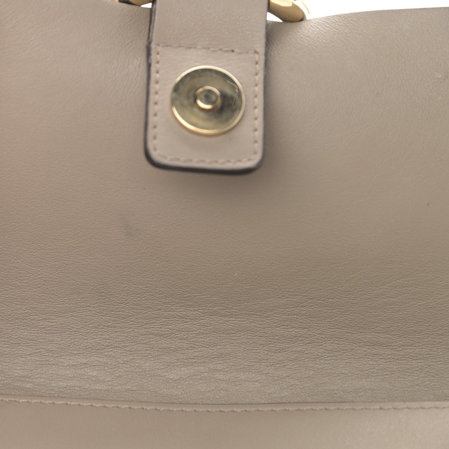 Chloe Suede Calfskin Small Faye Shoulder Bag Motty Grey 13 of 16