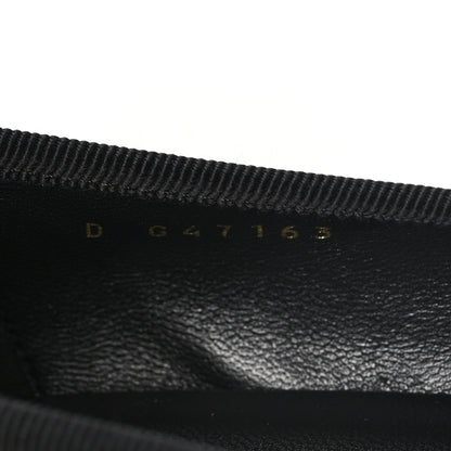 Chanel Lambskin Quilted CC Cambon Ballet Flats 35.5 Black White 9 of 10