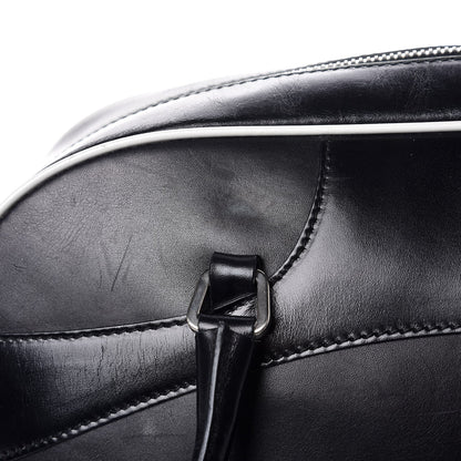 Prada Vitello Bowling Bag Black 16 of 17