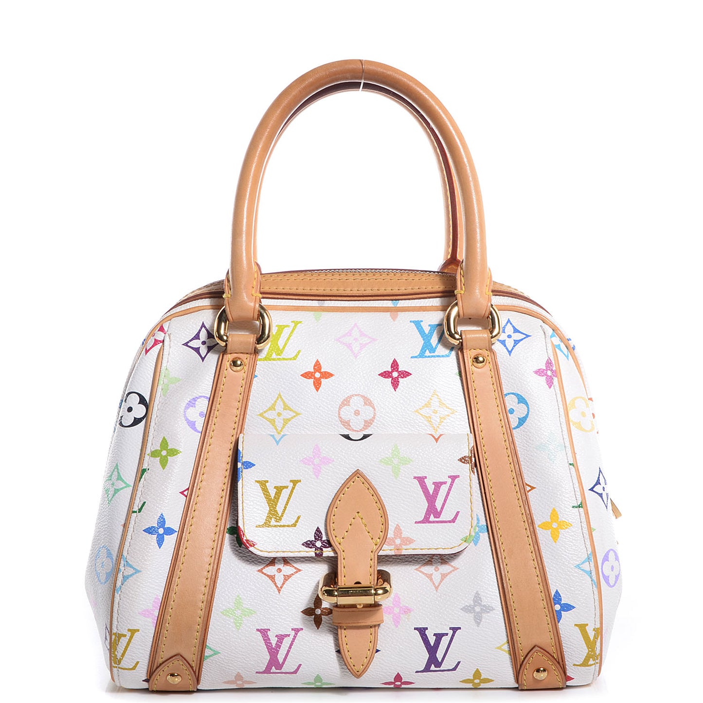 Monogram Multicolor Priscilla White