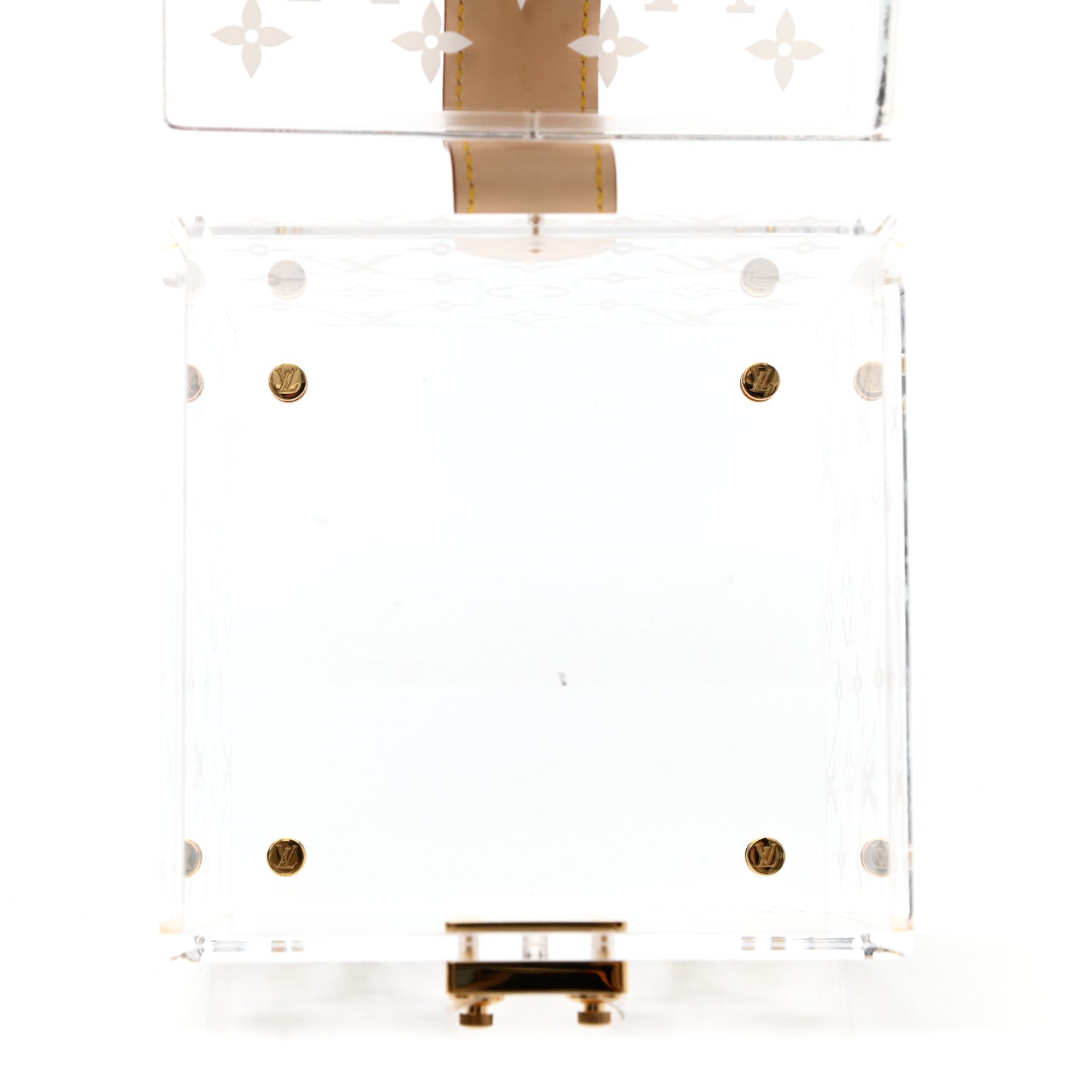 Louis Vuitton Transparent Plexiglass Cube Scott Box 5 of 8