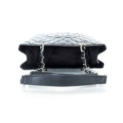 Chanel Caviar Quilted Grand Shopping Tote GST Black 4 of 10