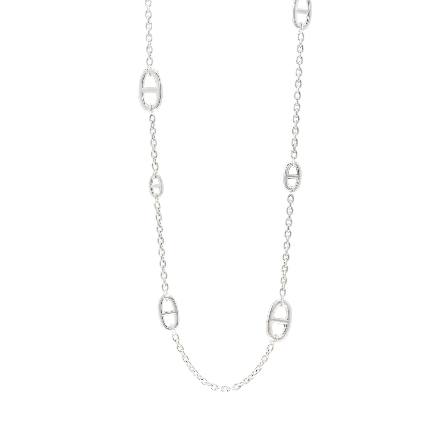 Sterling Silver Farandole Necklace 80