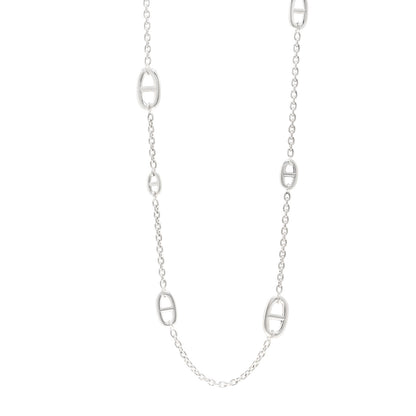 Hermes Sterling Silver Farandole Necklace 80 1 of 5