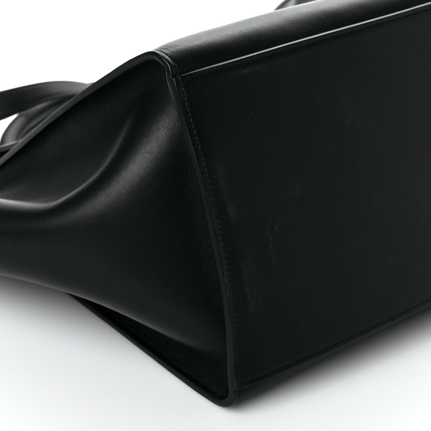 Celine Smooth Calfskin Medium Trapeze Black 8 of 10