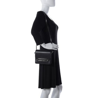 Hermes Evergrain Mini Sac Roulis Black 2 of 14
