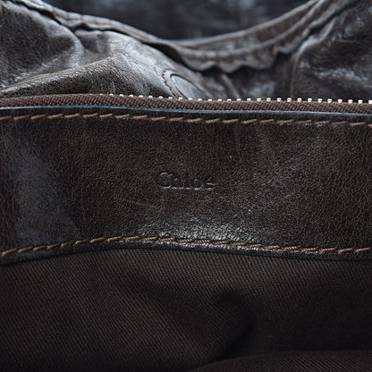 Chloe Calfskin Large Bay Tote Brown 6 of 11