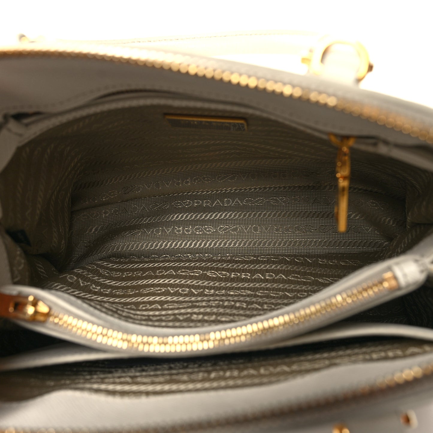 Saffiano Lux Small Promenade Tote Talco