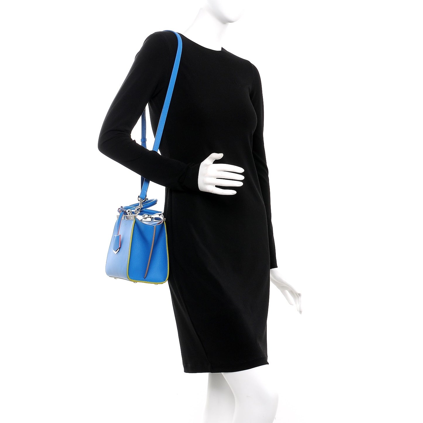 Vitello Dolce Mini 3jours Tote Blue Royal