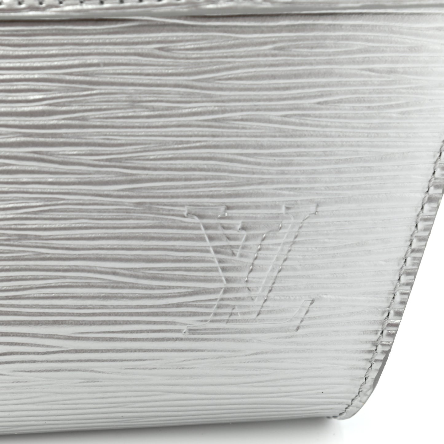 Epi Blade Clutch Silver
