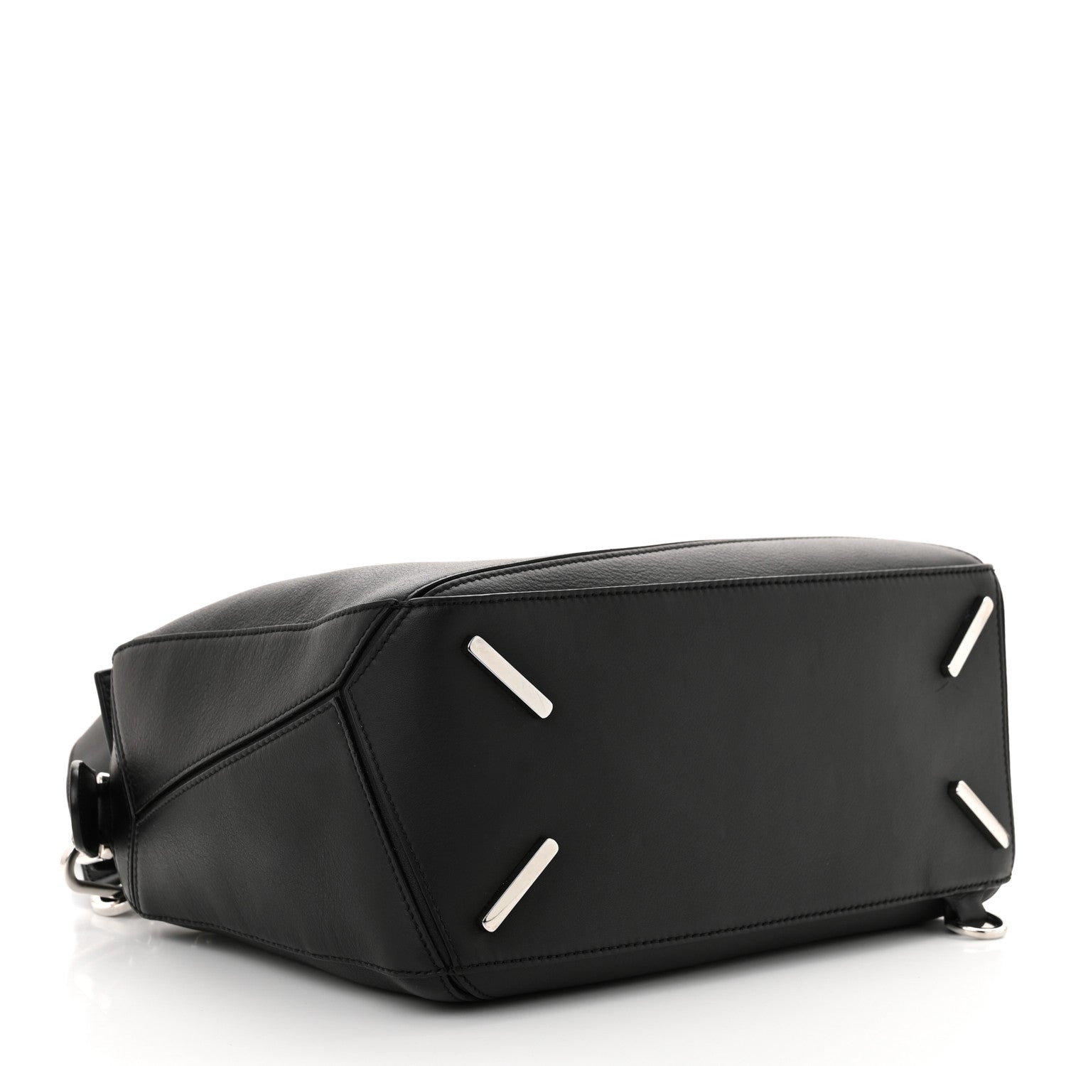 Loewe Calfskin Medium Puzzle Bag Black 4 of 12