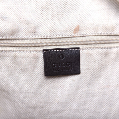 Gucci Guccissima Signature Large Sukey Tote Chocolate 9 of 13