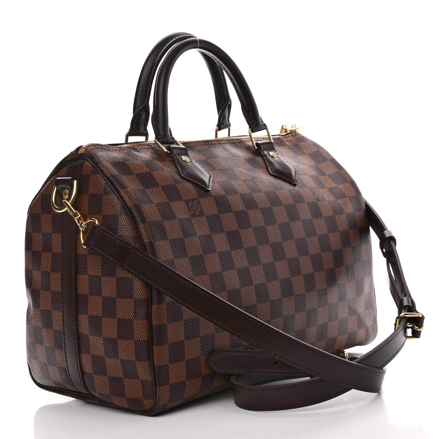 Louis Vuitton Damier Ebene Speedy Bandouliere 30 3 of 10