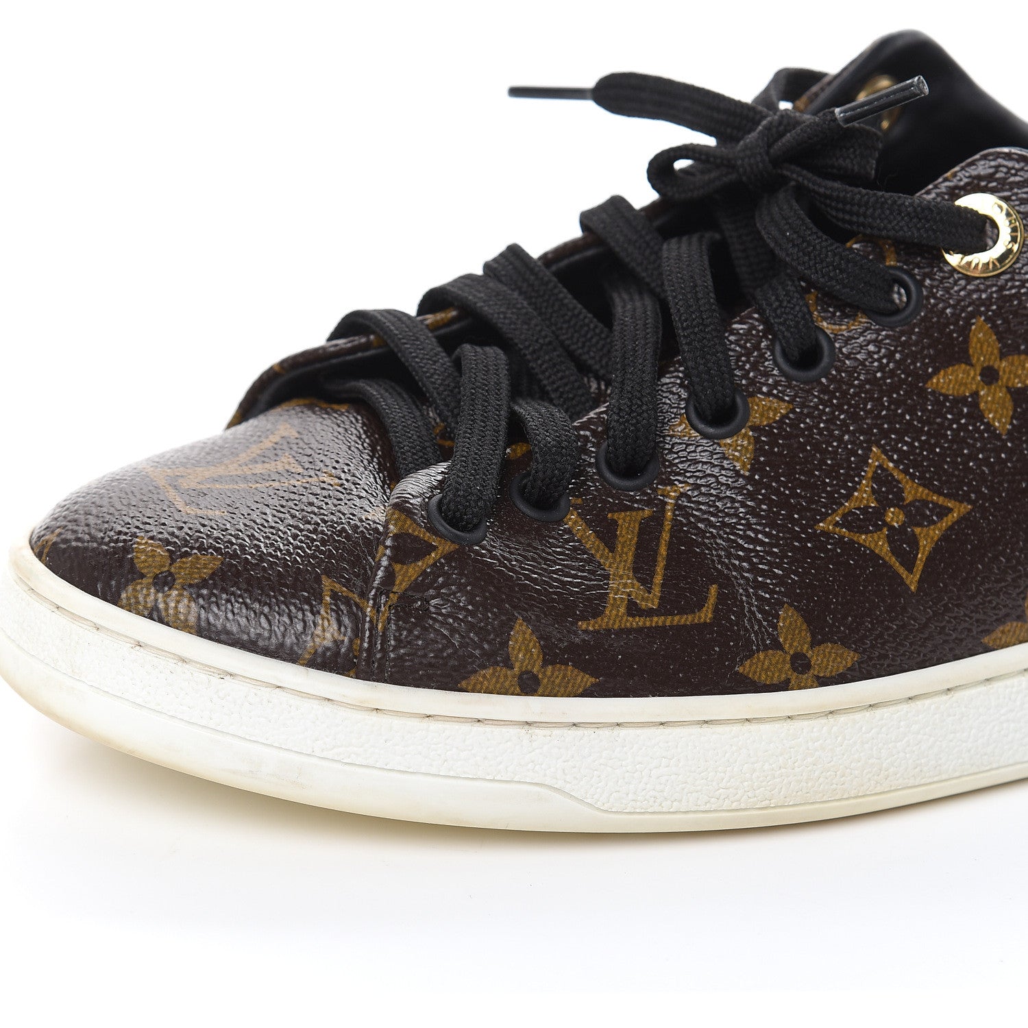 Louis Vuitton Patent Monogram Frontrow Sneakers 39 12 of 12