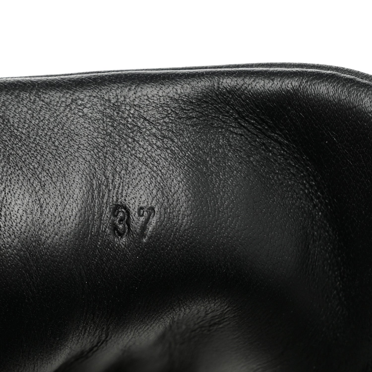 Hermes Calfskin Day Sneakers 37 Black 9 of 10