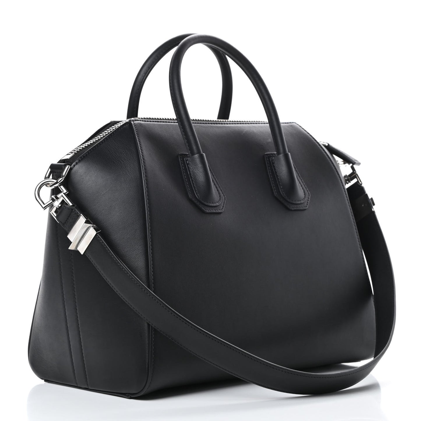 Calfskin Medium Metal Antigona Black