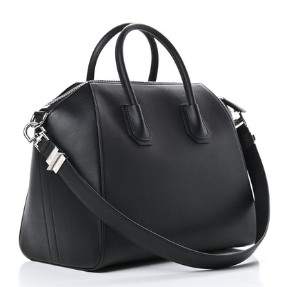 Givenchy Calfskin Medium Metal Antigona Black 3 of 13