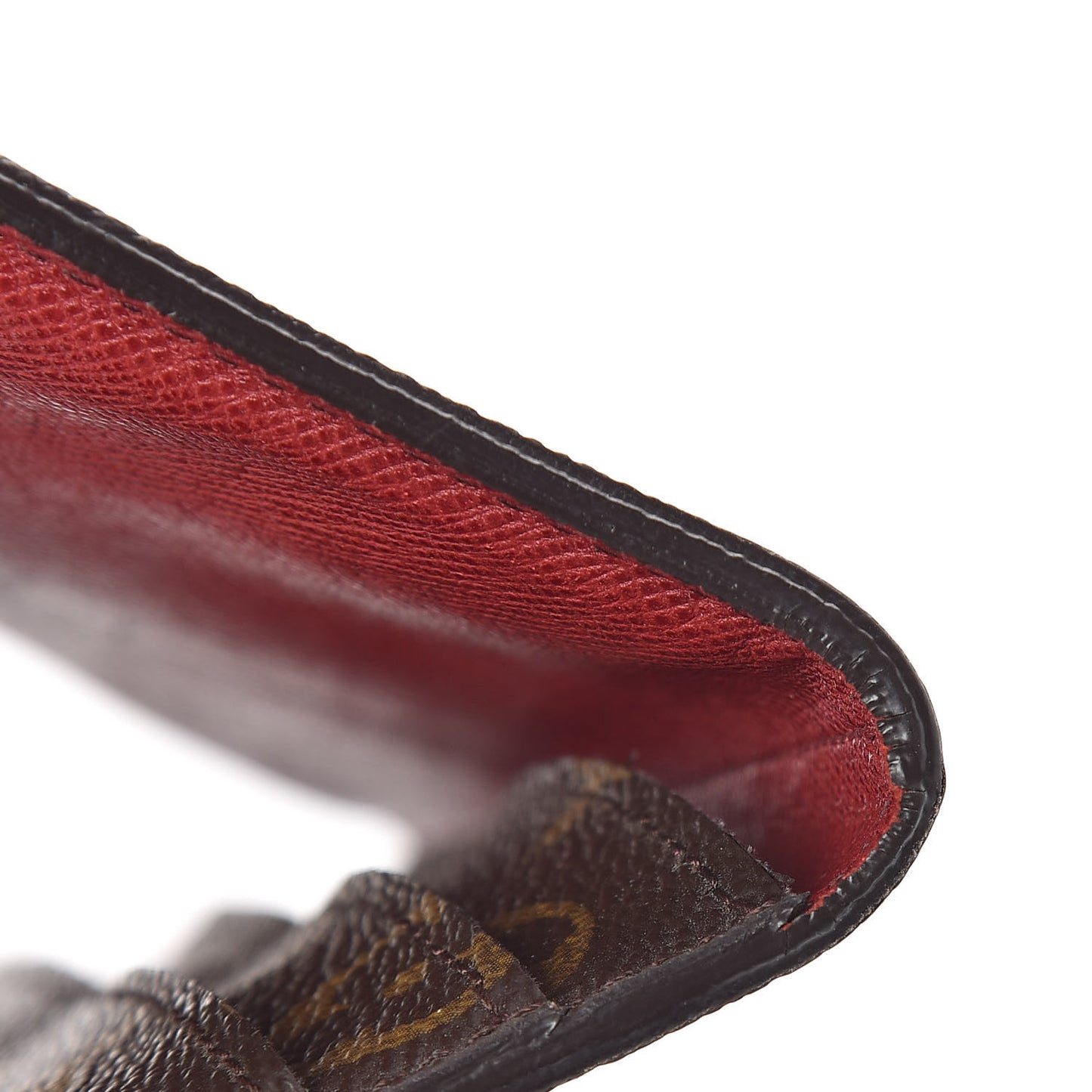 Monogram Josephine Wallet Red