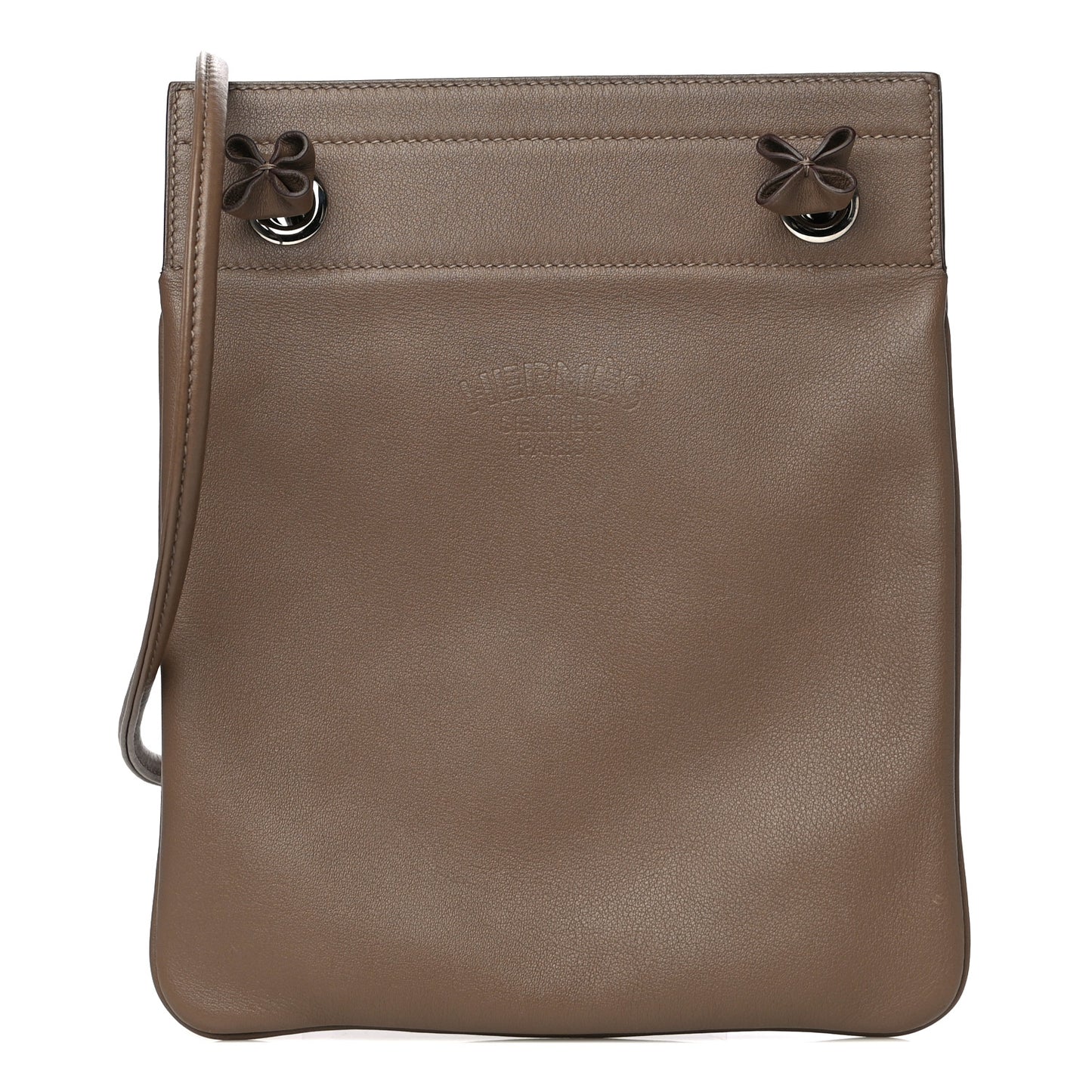 Cheri Calfskin Mini Aline Etoupe