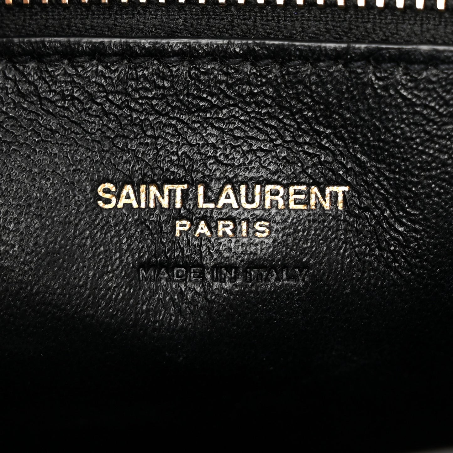 Smooth Calfskin Small Monogram Cabas Black