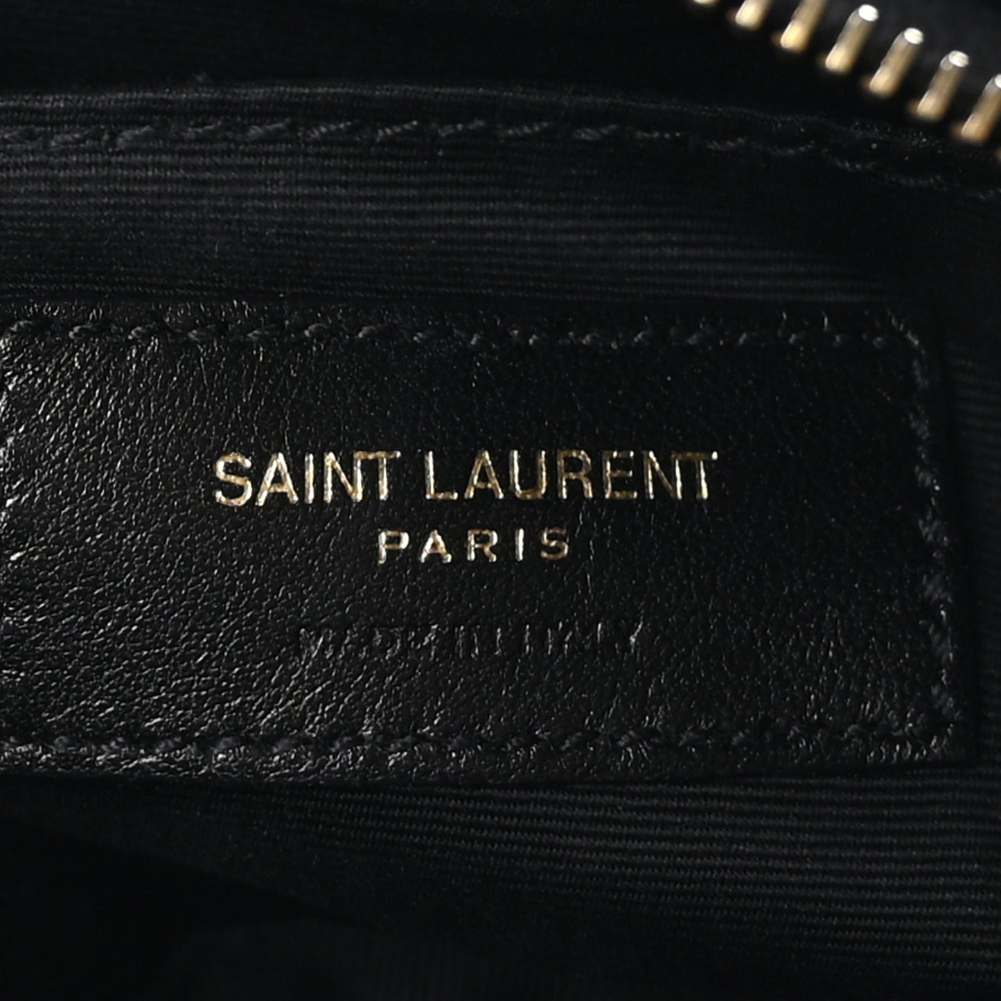 Calfskin Matelasse Monogram Lou Belt Bag Black