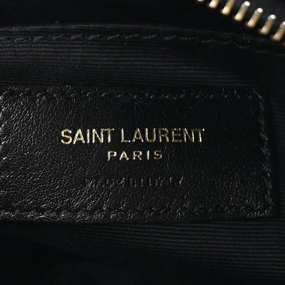 Saint Laurent Calfskin Matelasse Monogram Lou Belt Bag Black 6 of 11