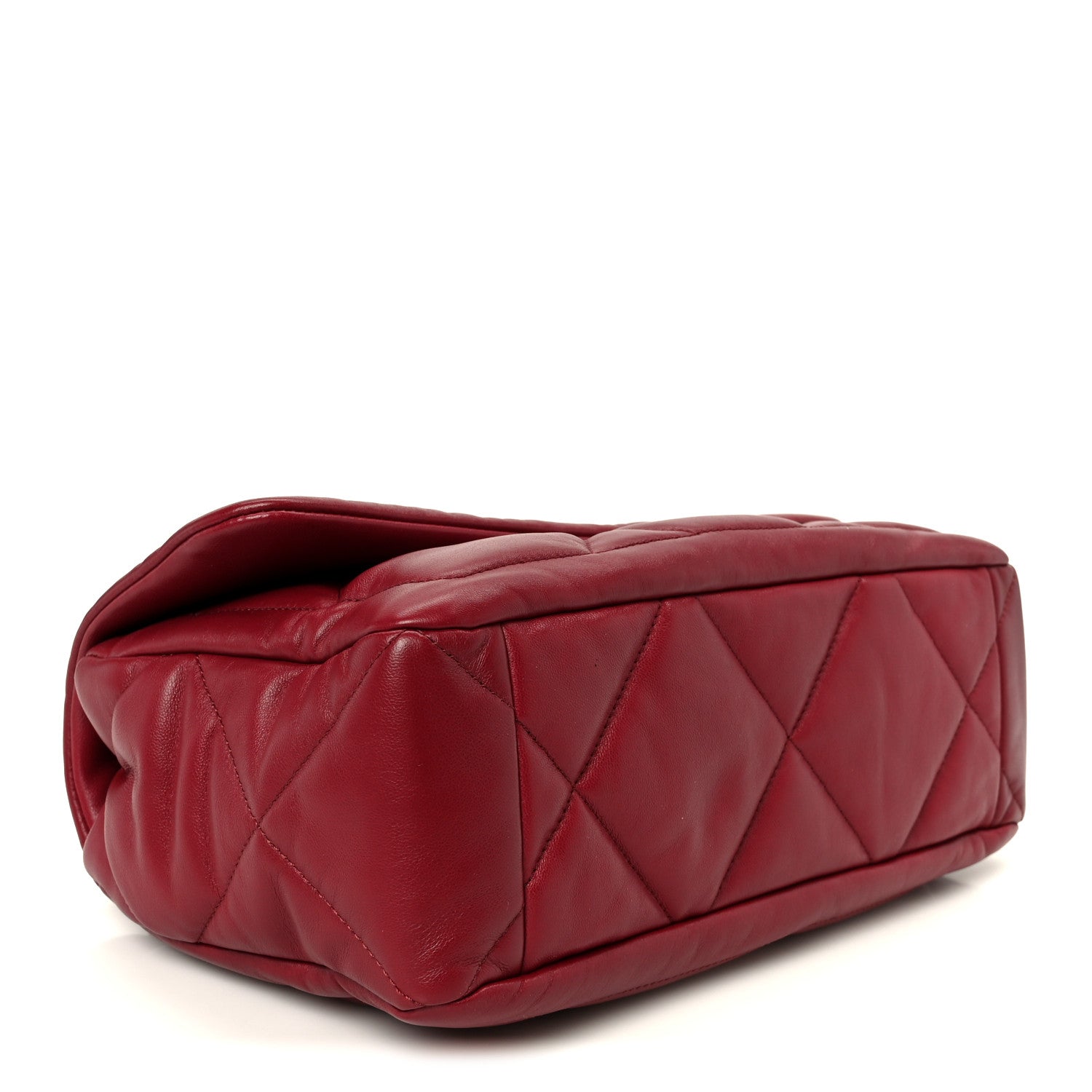 Chanel Lambskin Quilted Large Flap Red 4 of 10