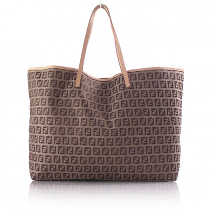 Fendi Zucchino Shopper Tobacco Tan 1 of 12