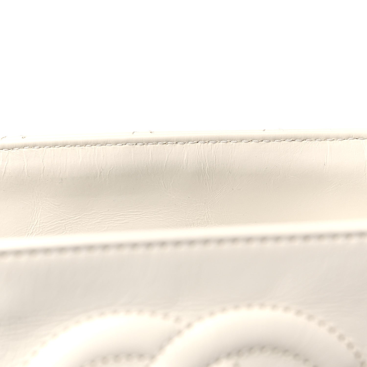 Chanel Crumpled Calfskin En Vogue Rope Hobo Bag White 10 of 10