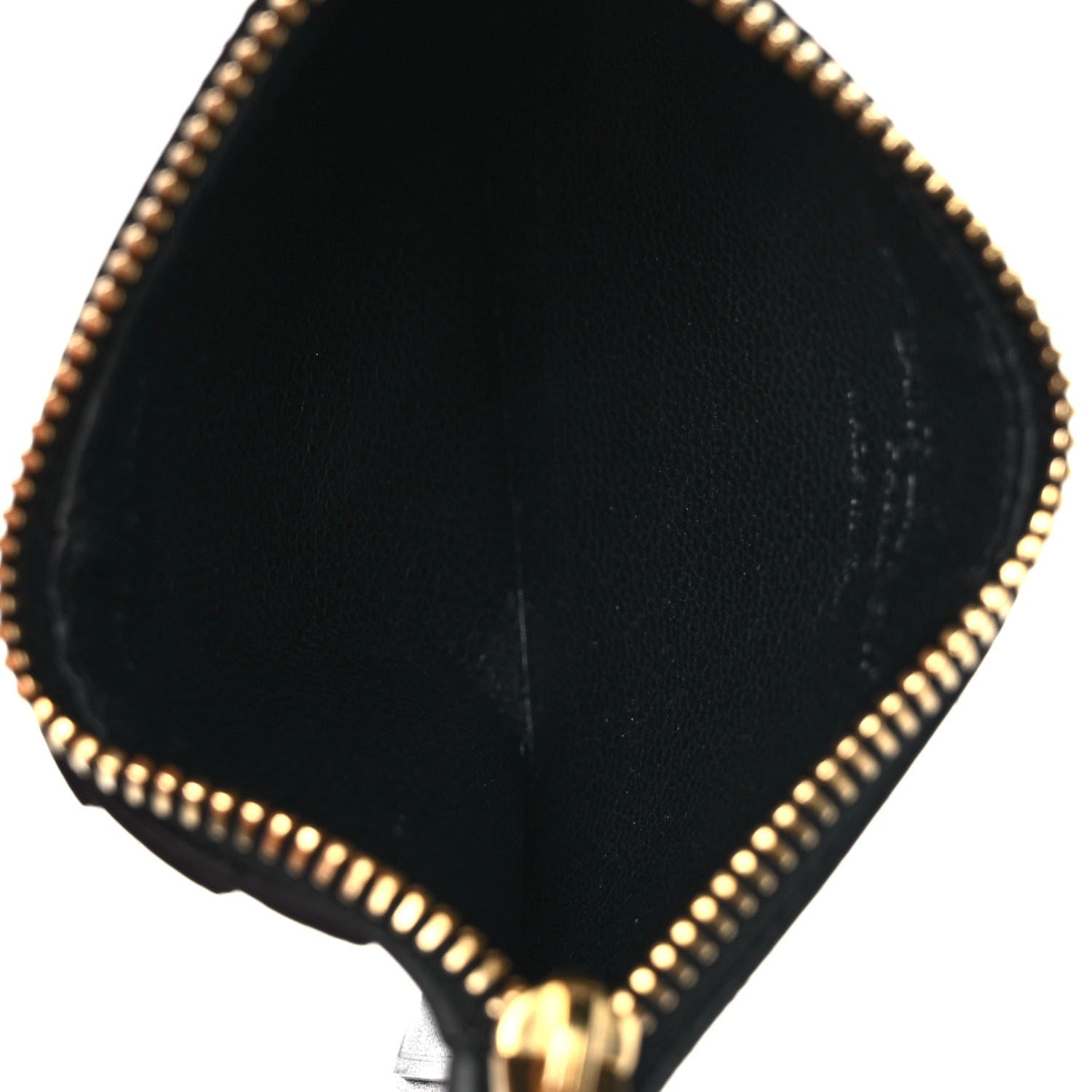Saint Laurent Calfskin 5 Fragments Zip Pouch Card Holder Black 5 of 8