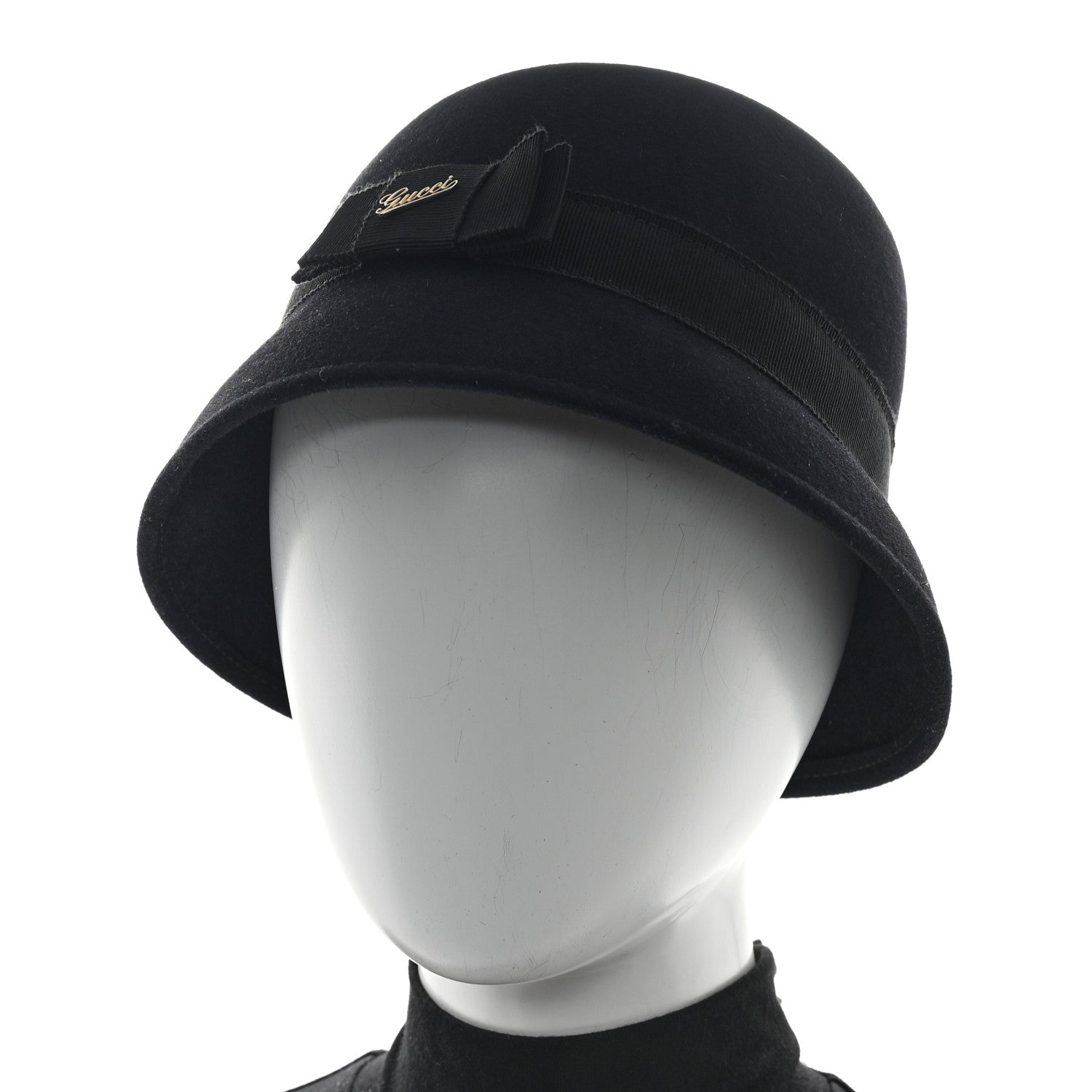 GUCCIキャスケット Gucci Felt Bucket Hat M Black 1737931 – FASHIONPHILE