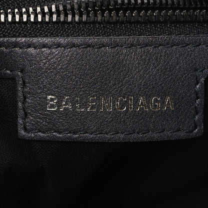 Balenciaga Used Calfskin Small Le Cagole Shoulder Bag Black 6 of 10