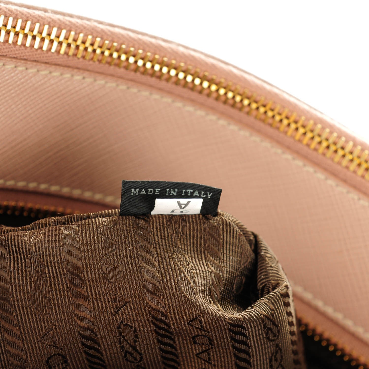 Prada Saffiano Large Galleria Double Zip Tote Cammeo 8 of 8