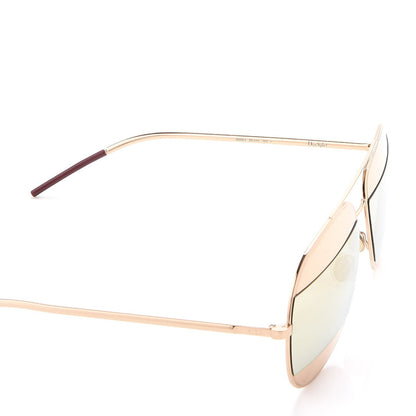 Christian Dior Split 1 Aviator Sunglasses Rose Gold 6 of 8