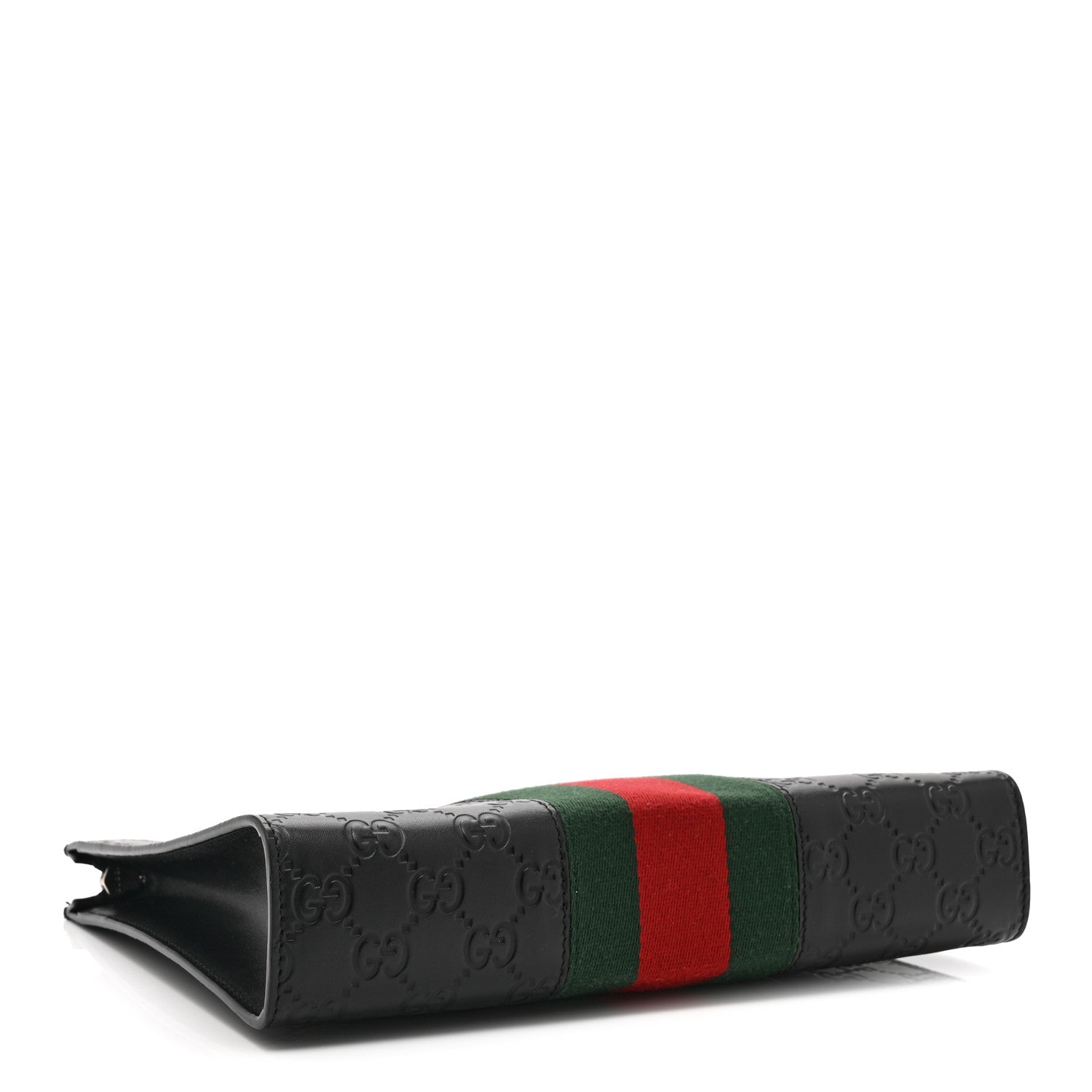 Gucci Guccissima Signature Web New Web Cosmetic Case Black 4 of 10