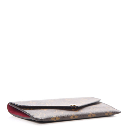 Louis Vuitton Monogram Jeanne Wallet Fuchsia 5 of 11