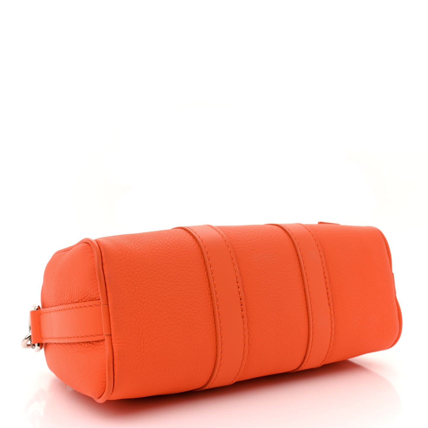 Grained Calfskin Aerogram Keepall XS Orange